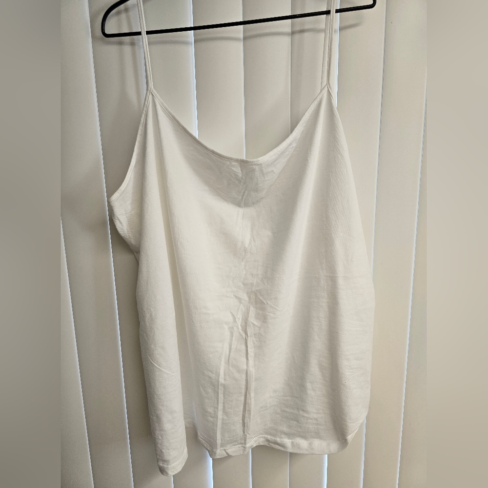 Faded glory white tank tops